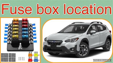 The Fuse Box Location On A Subaru Crosstrek Youtube