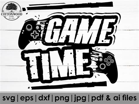 Game Time Svg Gamer Quote Svg Gamer Life Svg Gaming Svg File For