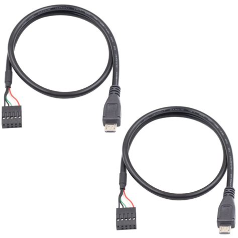 Duttek Usb Header To Micro Usb Cable Micro Usb To Motherboard Header Micro Usb