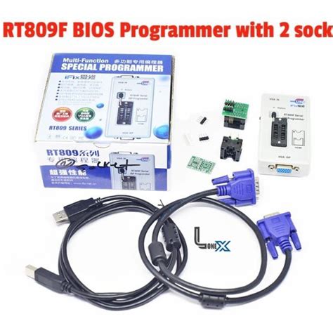 Rt809f Serial Isp Programmer For Bios With 2 Socket Lonex