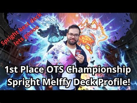 Insane Spright Melffy OTS Champion Deck Profile Is This A Good Deck At