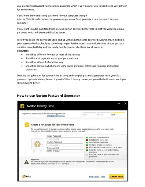 Ppt What Is The Norton Password Generator Powerpoint Presentation