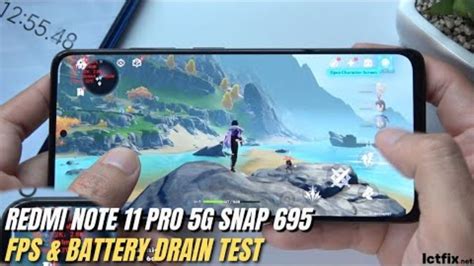 Xiaomi Redmi Note Pro G Global Genshin Impact Gaming Test