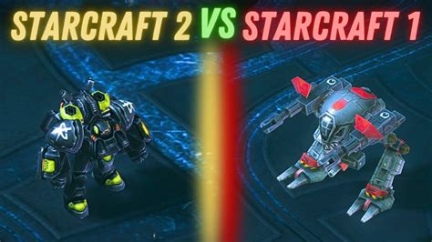 StarCraft 1 Vs StarCraft 2 Brood War Built Into SC2 Mirror Matchup