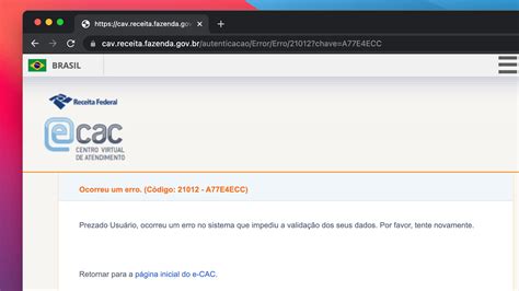 Portal e CAC da Receita Federal fica fora do ar nesta terça 15