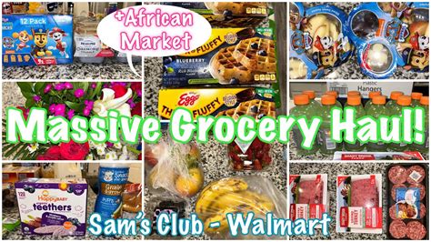 New Massive Two Week Grocery Haul🛒 Sams Club And Walmart May 2023