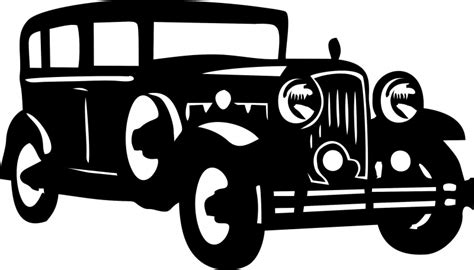 Antique Car Silhouette at GetDrawings | Free download