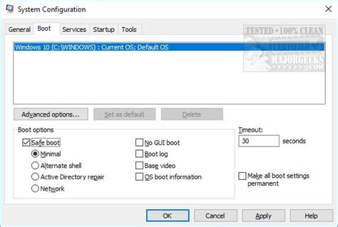 How To Boot Into Safe Mode On Windows 7 8 10 And 11 Majorgeeks