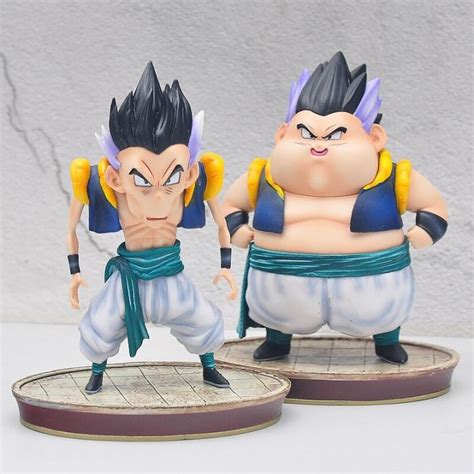 18cm Dragon Ball Z Nhân Vật Hoạt Hình Chất Béo Gầy Gotenks Hình Dbz