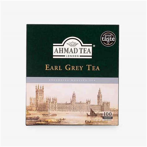 Ahmad Tea Earl Grey 100 Tea Bags Ahmad Tea Earl Grey 100 Cay Poseti