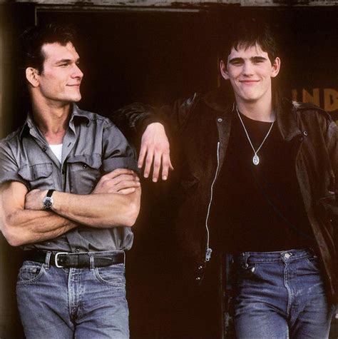 1982 Patrick Swayze And Matt Dillon Roldschoolcelebs