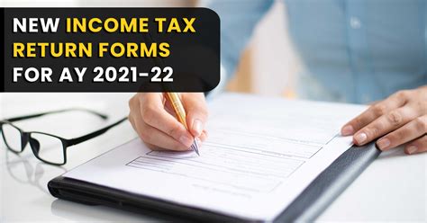 New ITR 1 To 7 Forms For AY 2021 22 Issued By CBDT Dept