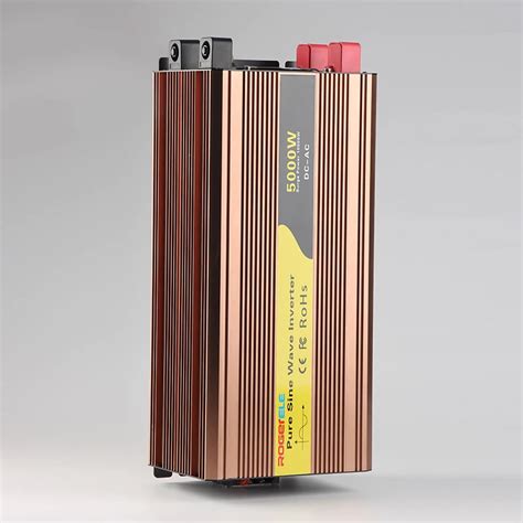 Buy 12v 220v 5000w Inverter Grid Power Inverter With Battery From