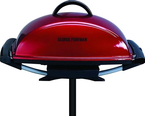 George Foreman Ggr Rau Indoor Outdoor Barbeque Sq Inch Cooking