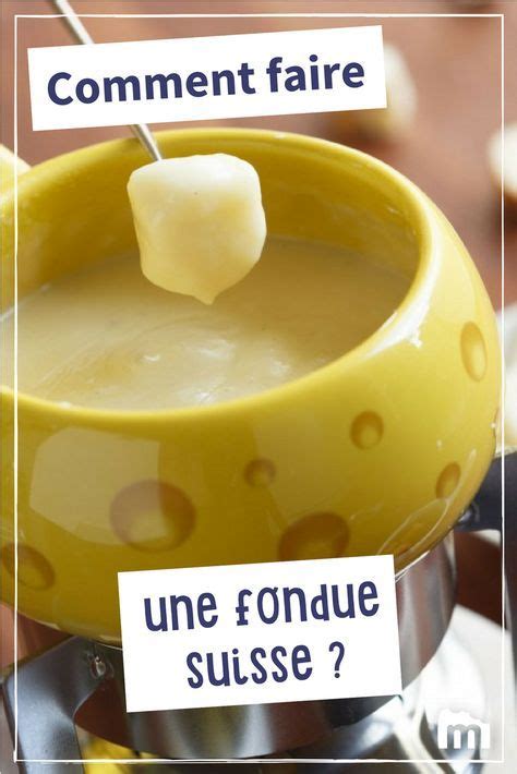 Fondue Suisse Recette Fondue Suisse Recette Recette Fondue