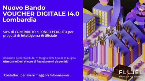 BANDO VOUCHER DIGITALE I4 0 LOMBARDIA 2022 Fluel