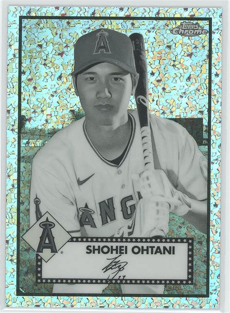 Topps Chrome Platinum Anniversary Black And White Mini Diamond