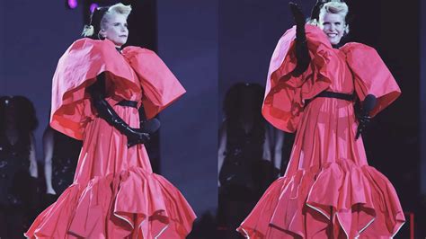 Paloma Faith wears Atsuko Kudo Latex for Coronation Concert