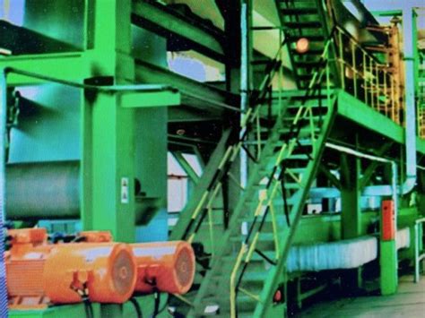 2007 HOT DIP GALVANIZING LINE 1250MM In Romania
