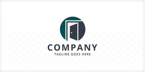 Open Door Logo Template By Zixlo Codester