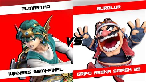 GAS35 ElMartho Hero VS Burglur Wario Winners Semi Final YouTube