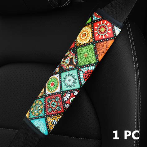 Sieece Car Seat Belt Cover Universal Leather Safety Belt For Cars Auto