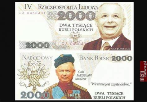 Cały internet żartuje z banknotu z Lechem Kaczyńskim Jest wysyp memów