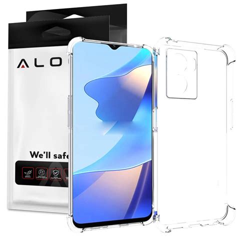 Etui pancerne ShockProof Alogy do Oppo A57 5G 2022 Przezroczyste - 4kom.pl