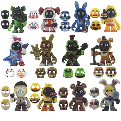 FNAF Plush Toys Toy Figure Set Five Nights At Freddy's With Mask 12