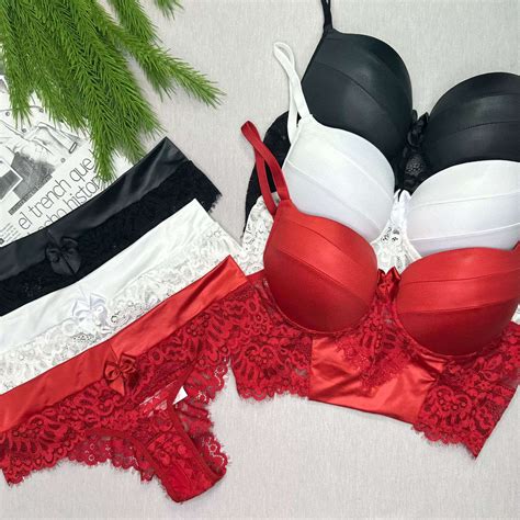 Conjunto De Lingerie Poderosa Branco Dolce Pecado