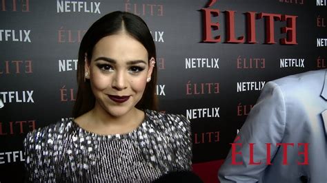 Élite Danna Paola sobre su personaje Lu Élite Netflix YouTube