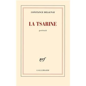 La Tsarine Portrait Broch Constance Delaunay Achat Livre Fnac