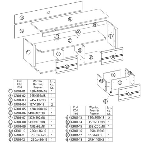 Grand Komoda RTV 2D1S Hikora Naturalna