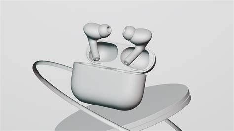 Cgi Product Renders Airpod Pro 3 On Behance