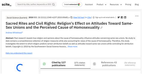 Sacred Rites And Civil Rights Religions Effect On Attitudes Toward