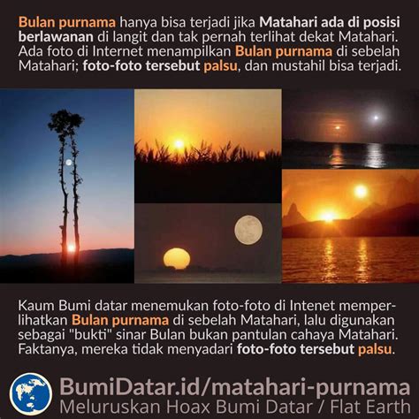 Matahari Terbit Terbenam BumiDatar Id