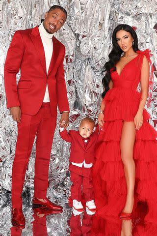 Nick Cannon And Bre Tiesi Pose With Son Legendary Months For