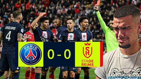 Psg 0 0 Stade De Reims • Ligue 1 Uber Eats Instant Match Reaction Youtube