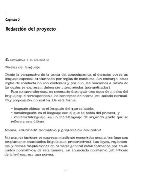 Redacci N Del Proyecto