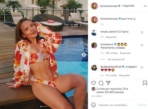 Larissa Manoela Exibe A Barriguinha Seca Em Foto De Biqu Ni