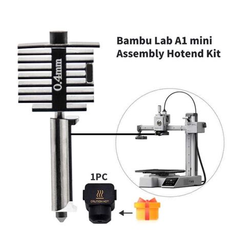Cod Bambu Lab A Mini Printer Replace Hotend Kit Hot End Fit With Mm Hardened Steel Nozzle
