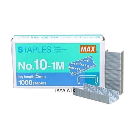 Jual Isi Staples Stapler No Max Hd Steples Isi Hekter Kecil No