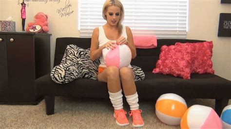 Hooters Girl Roxie Rae Deflates Her Room Mates Beach Balls Part 2 Hd