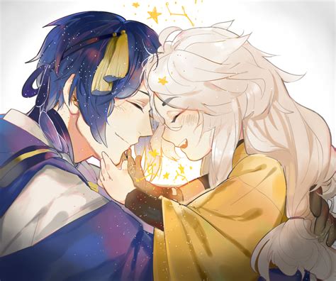 Mikazuki Munechika And Kogitsunemaru Touken Ranbu Drawn By Px2011