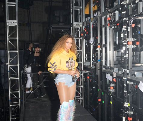 Beyonce Knowles In Custom Balmain Coachella