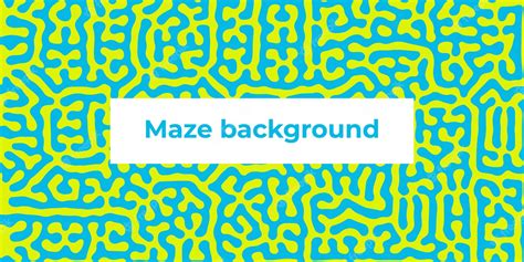 Premium Vector Abstract Vector Maze Background