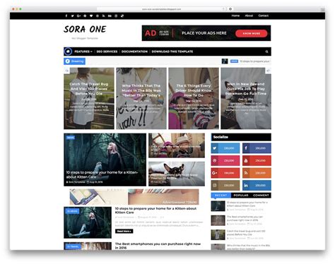 37 Best Free Blogger Templates 2024 Colorlib