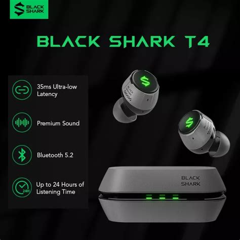 Original Black Shark Tws Lucifer T4 Gaming Wireless Earbuds Bluetooth 5