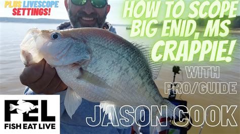 Crappie Guide Jason Cook Catching Slabs With Livescope On Enid Lake In