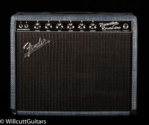 Fender Limited Edition 65 Princeton Reverb Celestion Alnico Blue Chil Willcutt Guitars